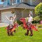 GOOSH Inflatable Dinosaur Halloween Costumes Kids and Adults for Halloween Party Cosplay